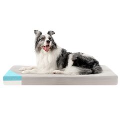 ZENAPOKI Hundebett Grosse Hunde - XL - Orthopädisches Hundekissen für Hunde, Gut die Gelenke - Waschbar Abnehmbare Bezug, 110x70x9cm