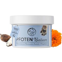 Annimally Pfotenbalsam Hund 50g – Pfotenschutz für Hund & Katze mit Bienenwachs, Sheabutter & Ringelblumenöl – Pfotensalbe für die Pfotenpflege im Sommer bei Hitze & heißem Asphalt - Hundepflege