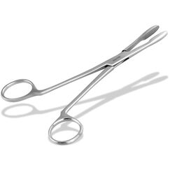 Zupfzange für Hundeohren Haarzange Hunde Haarzupfzange Tierhaar-Entferner Edelstahl Rostfrei mit Innenzahnung ohne Sperre in Profi-Qualität (14 cm)