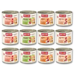 animonda Carny Kitten Variation für Katzenkinder (12 x 200 g), Kitten Nassfutter für wachsende Kätzchen, Katzenfutter ohne Getreide und Zucker, Katzennassfutter mit 100 % frischen Zutaten