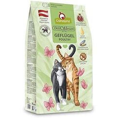 GranataPet DeliCatessen Geflügel Adult, Trockenfutter für Katzen, schmackhaftes Katzenfutter, Alleinfuttermittel ohne Getreide & ohne Zuckerzusätze, 1,8 kg