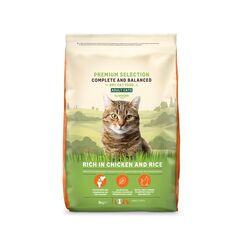 by Amazon Katzenfutter für ausgewachsene Katzen, Fein zubereitetes Trockenfutter mit frischem Huhn und Reis, 3 kg (1er-Pack)(Zuvor eine Marke von Lifelong, gleiches Produkt)
