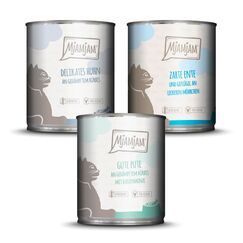 MjAMjAM - Premium Nassfutter für Katzen - Mixpaket II - Huhn & Kürbis, Pute, Ente & Geflügel, 6er Pack (6 x 800 g), getreidefrei mit extra viel Fleisch