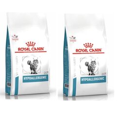 Royal Canin Veterinary Hypoallergenic | Doppelpack | 2 x 400 g | Diät-Alleinfuttermittel für ausgewachsene Katzen | Zur Minderung von Allergien und Nährstoffintoleranzerscheinungen