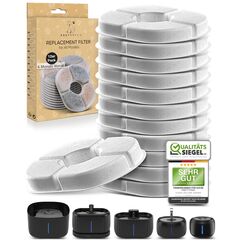 Pretty Paw Filter für Katzenbrunnen – Original Ersatzfilter für alle Pretty Paw Trinkbrunnen | 12er Pack = 6-Monats-Vorrat | Auch als günstiger Jahresvorrat erhältlich
