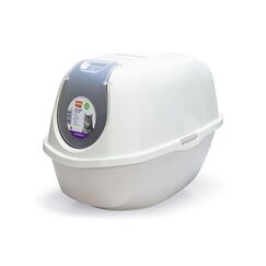 Karlie 51740 Katzentoilette Smart Cat L: 52 cm B: 39 cm H: 41 cm grau