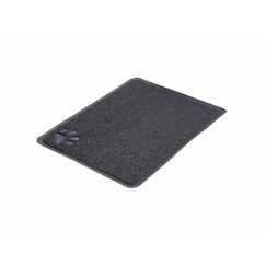 TRIXIE T40381 Vorleger für Katzentoiletten, PVC, 37 × 45 cm, anthrazit