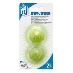 Catit Design Senses beleuchteter Ball für Senses Spielschienen, 2er Pack