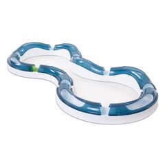 Catit Design Senses Spielschiene, Super Roller, inklusive leuchtaktivem Ball, für Katzen, 1 Stück (1er Pack)