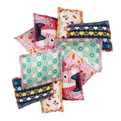 10er Sparpack | 4cats | Schmusekissen mit Baldrian | L 7,5 x B 10 x H 1,5 cm