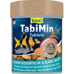 Tetra Tablets TabiMin - Tabletten Fischfutter für alle Bodenfische, z.B. Welse, Schmerlen oder bodengründelnde Barben, 275 Tabletten Dose