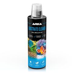 Mulmsauger Aquarium 473 ml – flüssiger biologischer Bodengrundreiniger gegen Mulm, Schlamm & Futterreste – ohne Sauger – für Süß- & Meerwasser – ARKA Substrate Cleaner