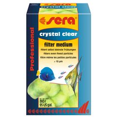 sera Crystal Clear Professional 12 STK | Hochleistungs-Filterbälle für Aquarium | Entfernt Trübungen ab 10 µm | Formstabil & wiederverwendbar | Für Süß- & Meerwasser