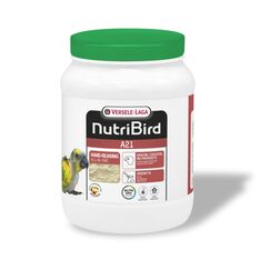 Versele-Laga NutriBird A21 | 800 g | Handaufzuchtfutter f&uuml;r V&ouml;gel bei erh&ouml;htem Proteinbedarf | Zur Unterst&uuml;tzung Einer optimale Entwicklung zu gesunden Jungv&ouml;geln