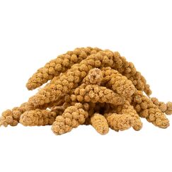 Lyra Pet&reg; | 5 kg Kolbenhirse gelb | Ganzj&auml;hriges Vogelfutter f&uuml;r Zierv&ouml;gel & Wildv&ouml;gel | Handverlesene gelbe Hirse | N&auml;hrstoffreiche, naturbelassene Hirsekolben | F&uuml;r Wellensittiche & Kanarienv&ouml;gel