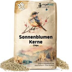25 kg geschälte Sonnenblumenkerne BRUCH Ganzjahresvogelfutter