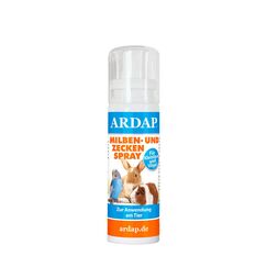ARDAP Milben- und Zeckenspray für Nager und Vögel 100ml - Effektiver und nachhaltiger Schutz vor Milben und Zecken (PT19)