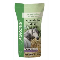 Agrobs Alpengrün Müsli, 1er Pack (1 x 15000 g)