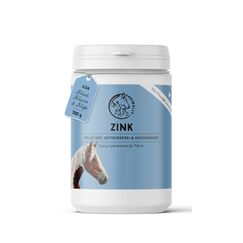Annimally Zink für Pferde - Zink Pferd hochdosiert Pellets (700g) - Unterstützt beim Fellwechsel Pferd - Mit Schwarzkümmel, Zeolith und Bierhefe für Haut, Haare & Hufe - Spurenelemente Pferd