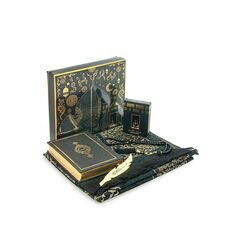 ihvan online Gebetsgeschenk-Set für Männer & Frauen, muslimischer Gebetsteppich, Salah-Matte, Perlen Taasbih, arabischer Heiliger Koran, islamisches Geschenkset für Ramadan & Eid, Schwarz