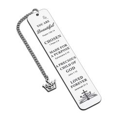 Christian Bible Bookmarks Gift for Women Inspirational Religious Taufe Gifts First Communion Taufe Gift for Boys Girls Teen Girls Daughter Sister Women Her Easter Christmas Birthday Gifts