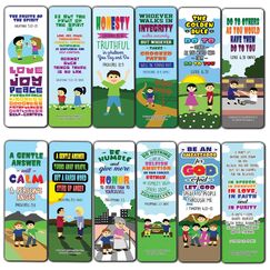 Top Bibelverses for Being a Good Christian Lesezeichen für Kinder, 60 Stück, Good Character Bookmarks for Kids (60-Pack), (60-Pack)