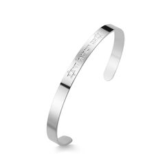 Amaxer Am Yisrael Chai Armband für Damen, Davidstern, jüdisch, Judaica, hebräisch, Kabbala, Segen, offen, verstellbar, Armreif, Einheitsgröße, Edelstahl, Edelstahl