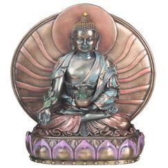 SUMMIT COLLECTION StealStreet Medizin-Buddha-Skulptur zum Sammeln