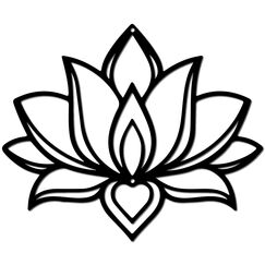 CREATCABIN Lotusblume,Metall-Wandkunst,Eisenblumen-Wanddekoration Aufhängen,Schwarz,Ausgehöhlte Lotus-Silhouette,Ornament,Eisenschild Für Yoga,Studio,Zuhause,Büro,Dekoration,Geschenk,Schwarz,30x25cm
