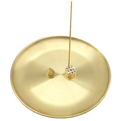 Liekadijiae Lotus Censer Stick Incense Holder, Weihrauchbrenner aus Edelstahl, Räucherstäbchenhalter, 3-in-1-Räucherstäbchenhalter Räucherstäbchenbrenner, für Deko Wohnzimmer und Yoga Zubehör
