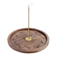 Lotus Stick Räuchergefäß, Räucherstäbchen Halter, Weihrauchbrenner Duft Zubehör, Ideal für Heimdekoration, Meditation und Yoga, Lotus Meditations Räucherstäbchen Ornament, Weihrauchhalter