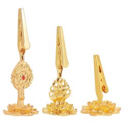 WEBEEDY 3 Stück Räucherstäbchenhalter Clip Lotus Weihrauchbrenner Clip Lotus Weihrauch Brenner Buddha Hand Räucherstäbchen Halter Clip Räucherstäbchenbrenner für Zuhause Meditation Yoga