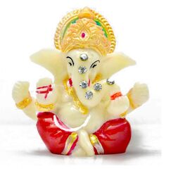 Satre Online and Marketing Pheta/Pagdi Ganesha/Ganpati - Idol/Figur/Statue/Skulptur
