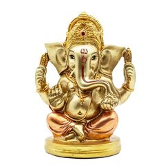 Indischer Elefant Murti Ganesha-Statue – indischer Elefant Murti Gott Dekor – Indien Handmalerei Figuren Idol Pooja Mandir Artikel handgefertigt Hochzeit Return Geschenke Dekorationen
