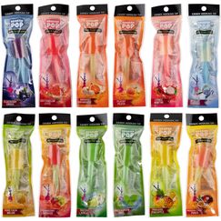 Hookah Tips, (Candy Hookah Tips), Glow in The Dark Jolly Tips, Einzeln Verpacktes Lutscher Shisha Zubeh&ouml;r, K&ouml;stliche Aromen (12)