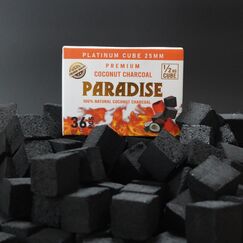 Paradise Premium Kokosnuss Shisha Kohlew&uuml;rfel (halbes Kilo)