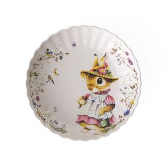 Villeroy & Boch Spring Fantasy Schale mittel, Anna, 330 ml, Schale f&uuml;r S&uuml;&szlig;igkeiten, Premium Porzellan, Bunt