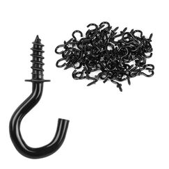 vsshe Schraubhaken Edelstahl, 70 kleine Decken-/Wandhaken, 1/2 Zoll, geeignet zum Aufh&auml;ngen von Pflanzen, Kunstdekorationen, Schl&uuml;sseln, Weihnachtsschmuck, f&uuml;r den Innen- und Au&szlig;enbereich