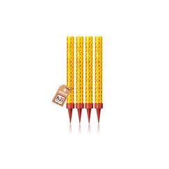 h2i Eissterne | 4 St&uuml;ck | 60 Sek. Brenndauer | Eisfont&auml;ne Spr&uuml;hkerze Wunderkerze - Highlight f&uuml;r Events Party Hochzeit Geburtstag | Tischfeuerwerk & Deko f&uuml;r Flaschen & Torten | Gold | Kat F1