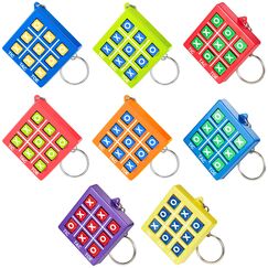 Otuuz Tic Tac Toe Schl&uuml;sselanh&auml;nger f&uuml;r Kinder Tic Tac Toe Mitgebsel Kindergeburtstag Minispiele Schl&uuml;sselanh&auml;nger f&uuml;r Jungen M&auml;dchen Geschenke f&uuml;r Valentinstag, Schulklassen, Klassenpreise