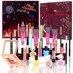 Beauty Adventskalender, 2025 Makeup Advent Calendar, 24 Ausgewählte Einzigartige Hautpflege Kosmetik, Überraschungs Beautyprodukten für Frauen Teenager Mädchen, Make-up Sets Geschenke für Adventszeit