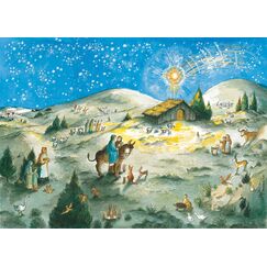 Away in a Manger Advent Calendar