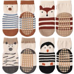 Simpeak Socken Baby, ABS Socken Baby Anti Rutsch, Rutschfeste Babysocken Junge M&auml;dchen, Stoppersocken Baby 1-3 Jahre alt, D&uuml;nner Fr&uuml;hling und Herbst, M