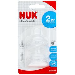 NUK Ersatztrinkschnabel f&uuml;r Learner Cup | kombinierbar mit allen First Choice Flaschen | 6-18 Monate | BPA-Frei | 2 St&uuml;ck