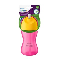 Philips AVENT SCF798/02 Strohhalmbecher, Rosa, 1 St&uuml;ck (1er Pack)