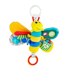 Lamaze Baby Spielzeug "Freddie, das Gl&uuml;hw&uuml;rmchen" Clip & Go, Hochwertiges Kleinkindspielzeug, Greifling Anh&auml;nger zur St&auml;rkung der Eltern-Kind-Beziehung,ab 0 Monaten, Multi Colours