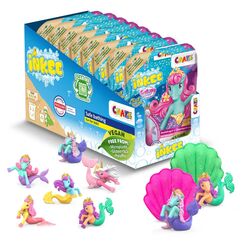 INKEE Surprise Bath Bomb Galupy Mermaid - 8x Badebomben Kinder mit &Uuml;berraschung, Einhorn Badebombe m&auml;dchen geschenke ab 3 Jahre