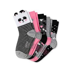 Schiesser M&auml;dchen Kinder 5 Pack Socken Kids Str&uuml;mpfe - Gr&ouml;&szlig;e 19 bis 34
