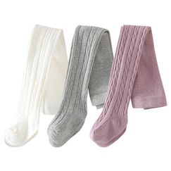 XPXGMT 3er-Pack Baby M&auml;dchen Strumpfhosen Rich Cotton Little Kleinkind M&auml;dchen Leggings 4-6 Jahre