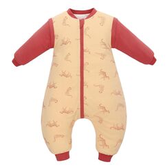 Tragbare Decke Schlafstrampler mit F&uuml;&szlig;en Beinen Baby Kinder M&auml;dchen Junge Baumwolle Winter 2,5 Tog 0-6 Monate